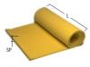 Siliconschaumstoff gelb B=1350 x 6 mm 